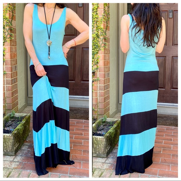 Dresses & Skirts - ✨LAST ONE ✨Color block maxi dress
